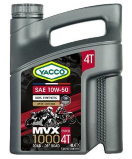 Yacco MVX 1000 4T 10W-50 4l