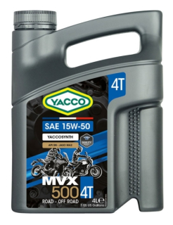Yacco MVX 500 4T 15W-50 4l
