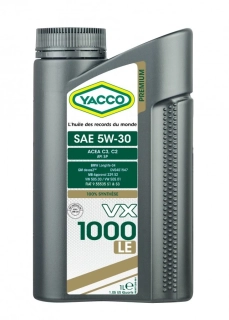 Yacco VX1000 LE 5W-30 *1l