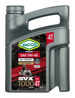 Yacco SVX 1000  SNOW 4T 0W-40 *4l