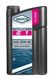 YACCO Outboard 500 4T 25W-40 *2l