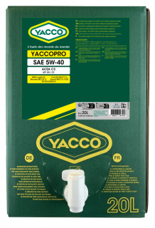 Yacco YACCOPRO 5W-40 20l