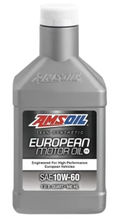 AMSOIL 10W-60 FS Synthetic European Motor Oil 946 ml 