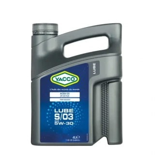 YACCO LUBE S/03 5W30 4l