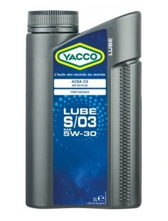YACCO LUBE S/03 5W30 1l