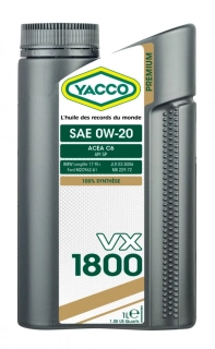 YACCO VX 1800 0W-20*1L