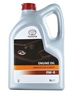 Toyota Advanced Fuel Economy Oil 0W-8 5l