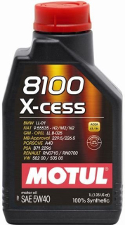 Motul 8100 X-CESS 5W40 1L
