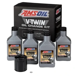 Amsoil V-Twin Oil Change Kit 20W-50 3,78 l (černý filtr)
